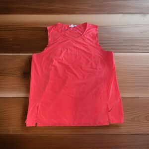 Women’s Athleta Pink Tank Top Sleeveless Blouse Polyester/Spandex Blend‎ Size XL